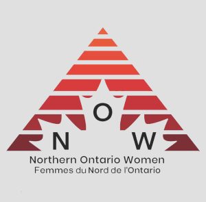 Northern Ontario Woman triangle gray logo